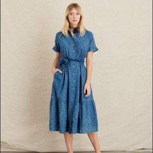 Alex Mill Blue Daisy Field Dress